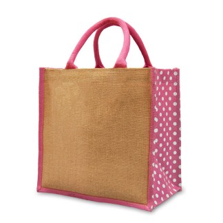 Natural-Pink-Dot-jute-Box-Bag-30x30x18cm-Gusset-FG-3030-JGNP-DOT-36